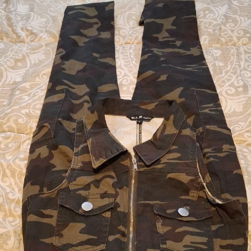 Camouflage Jumpsuit